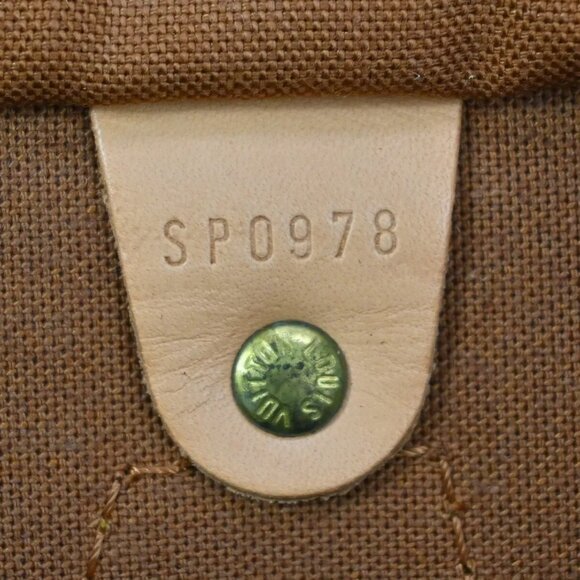 LOUIS VUITTON Speedy 40 Travel Hand Bag Monogram Leather Brown - Picture 11 of 16